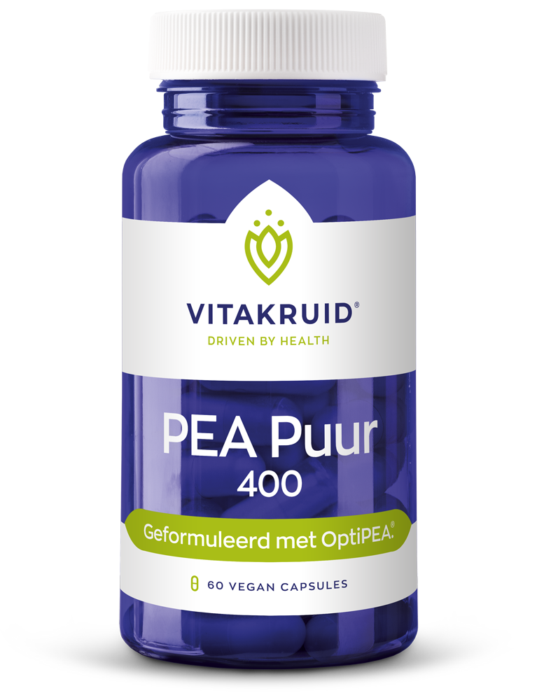 Vitakruid Pea Puur 400 Optipea® Palmitoylethanolamide (60 vega capsules)