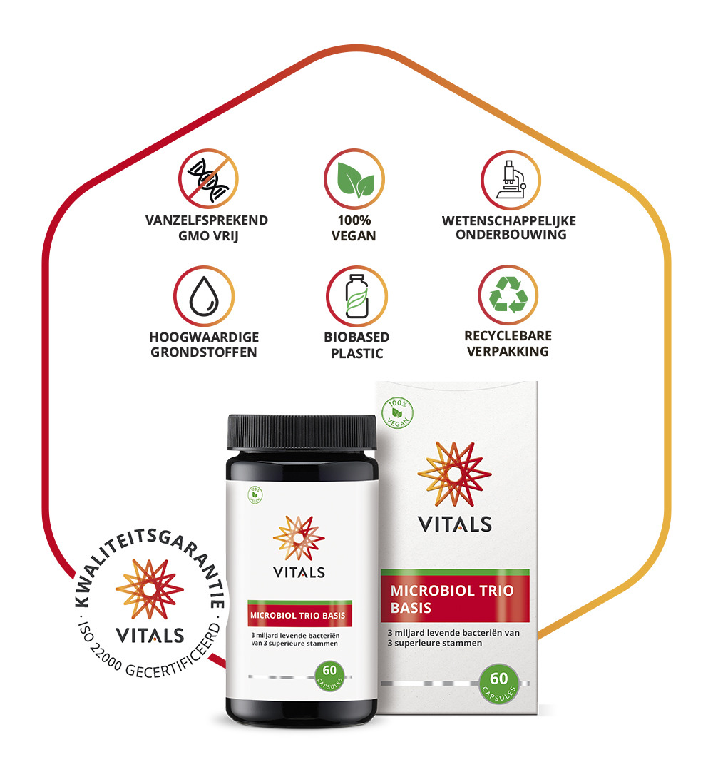 Vitals Microbiol Trio Basis (60 capsules) - image 4