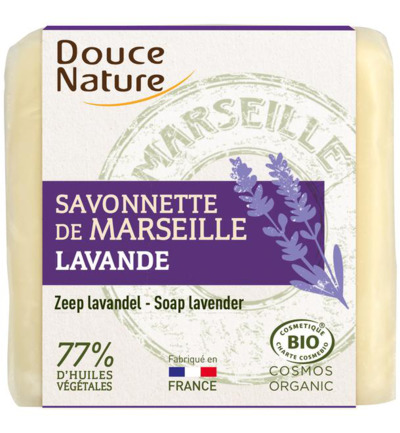 Douce Nature Zeep lavendel bio (100 gr)