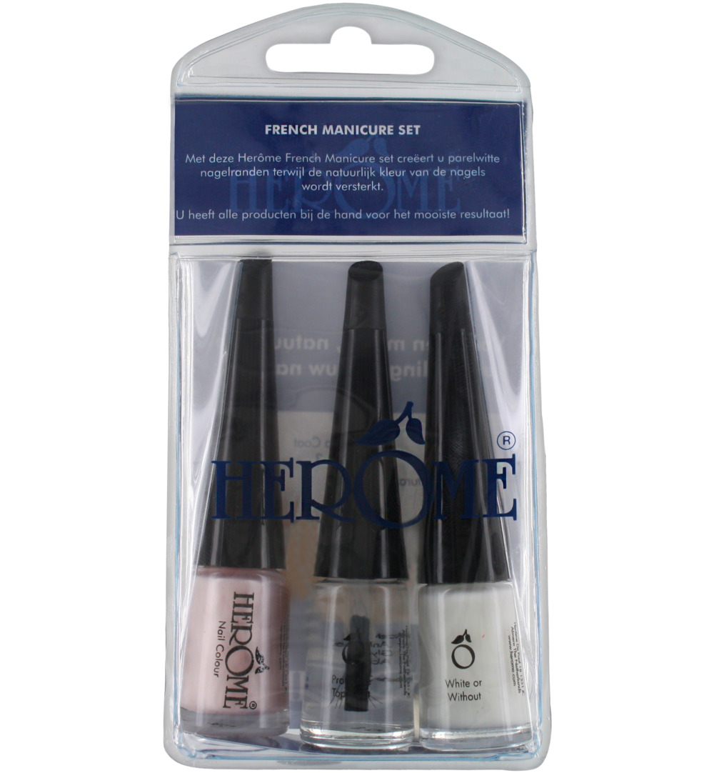 Herome French manicure set mini (3 x 4 ml)