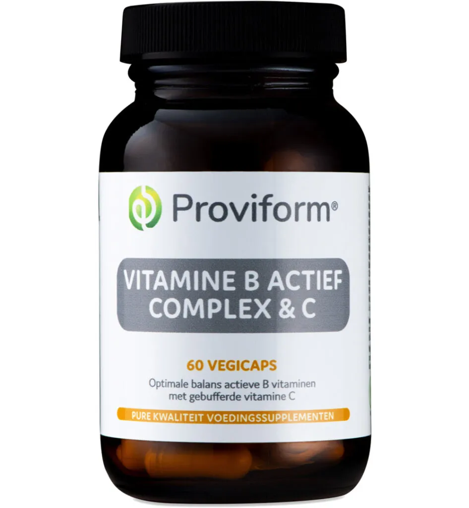 Proviform Vitamine B Actief Complex & C (60 vega capsules)