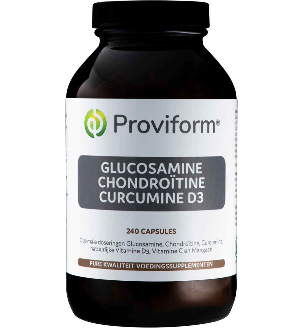 Proviform Glucosamine Chondroitine Curcuma D3 (240 capsules)