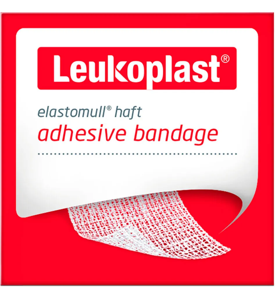 Leukoplast Elastomull haft 4 x 8 cm (1 stuk)