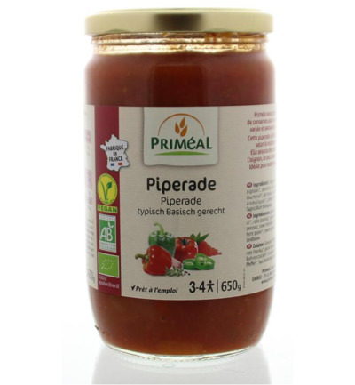 Priméalgroentemix Piperade Bio (650 gr)