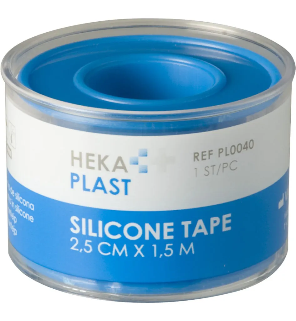 Hekaplast Silicone tape ring 1.5m x 2.5 cm (1 stuk)