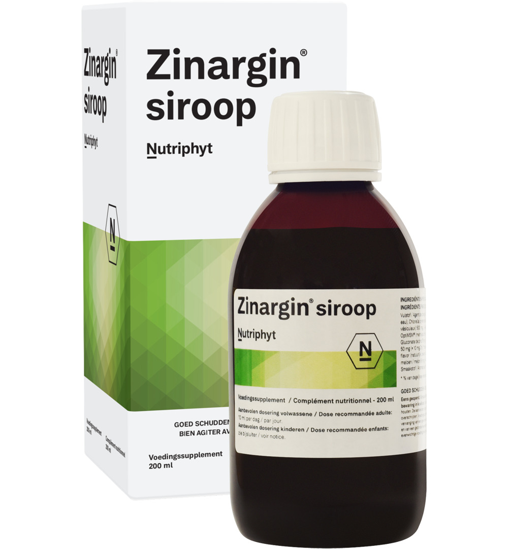Nutriphyt Zinargin siroop (200 ml)