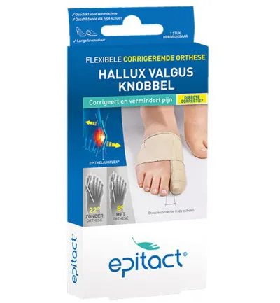 Epitact Hallux valgus corrigerende orthese maat 36/38 (1 stuk)