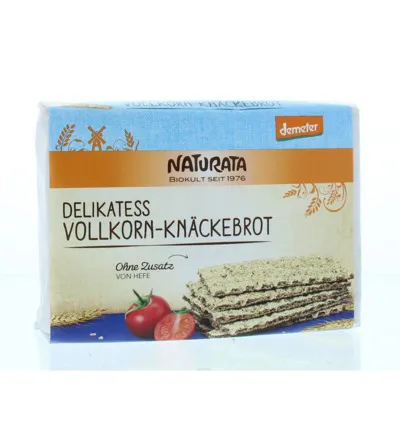 Naturata Knackebrod Volkoren Rogge Demeter Bio (250 gr)