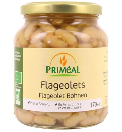 Priméalgroene Kidneyboon Flageolet Bio (370 ml)