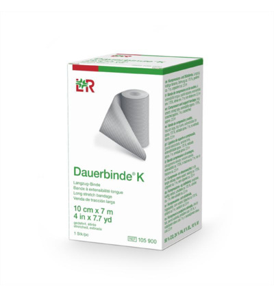 Lohmann & Rauscher K Zwak Elastische Zwachtel 7m x 10 cm (1 stuk)