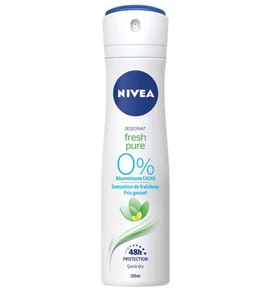 Nivea Deodorant pure & natural jasmi (150 ml)