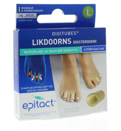 Epitact Digitube L 5 Cm (4 stuks)