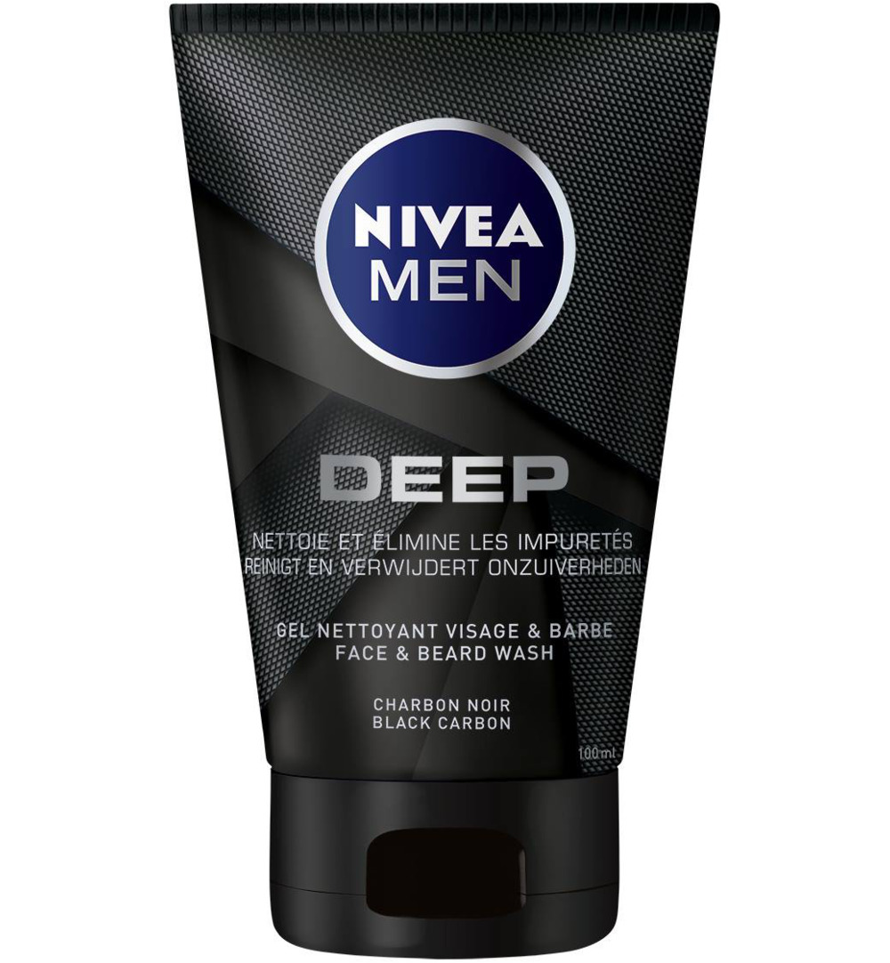 Nivea Men deep black face wash (100 ml)
