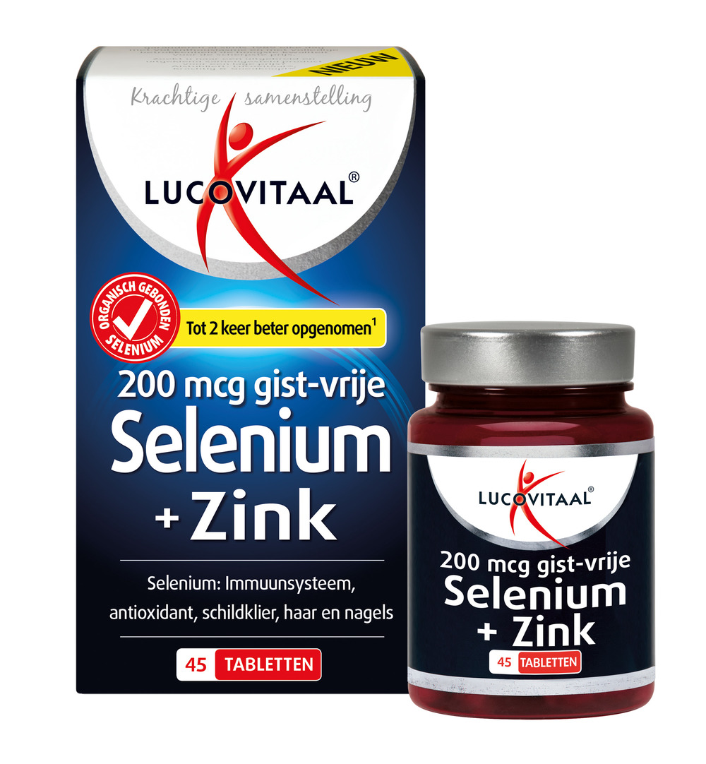 Lucovitaal Selenium Zink (45 tabletten) - image 3