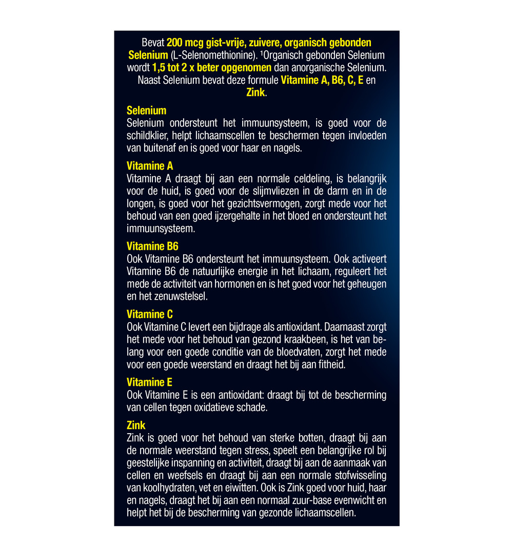 Lucovitaal Selenium Zink (45 tabletten) - image 5