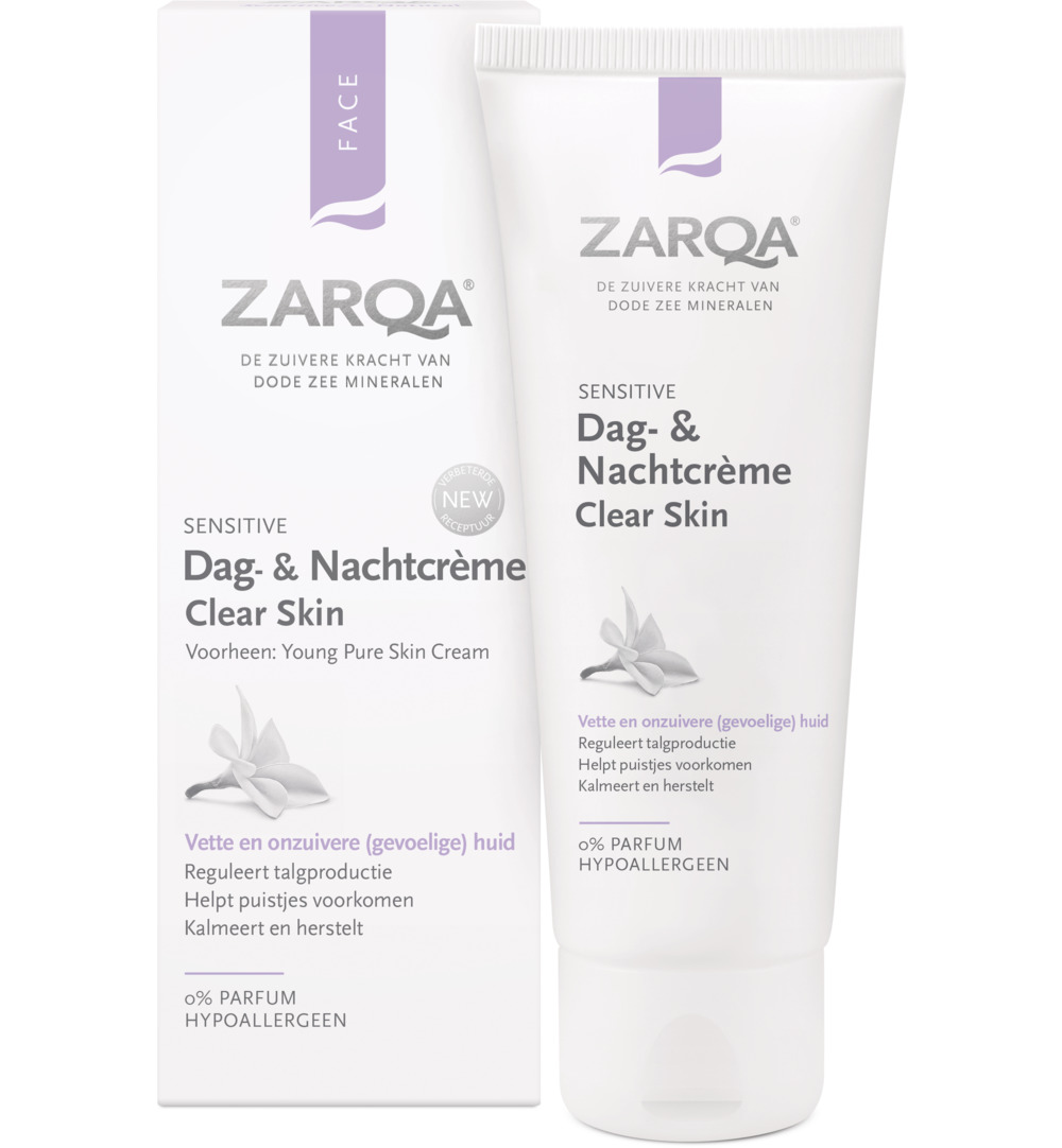 Zarqa Dag- En Nachtcreme Clear Skin (75 ml)