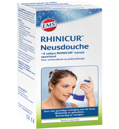 Rhinicur Neusdouche met 4 zakjes (1 set)