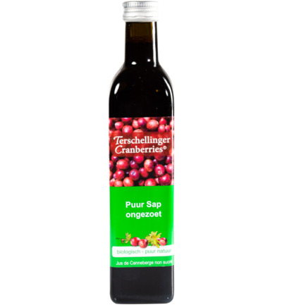 Terschellinger Cranberrysap ongezoet (500 ml)