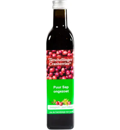 Terschellinger Cranberrysap ongezoet (500 ml)