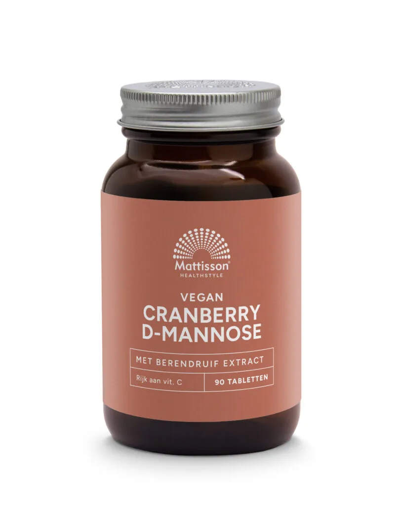 Mattisson Cranberry D-Mannose Met Berendruif Extract (90 tabletten)