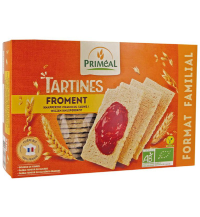 Priméal Tarwe Crackers Bio (250 gr)