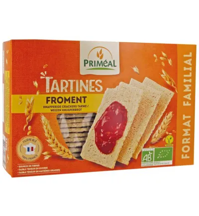 Priméal Tarwe Crackers Bio (250 gr)