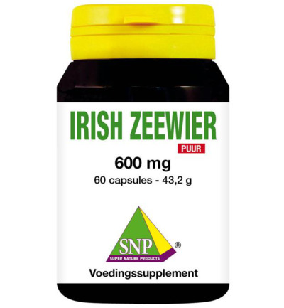 Snp Irish zeewier 600 mg puur 900mcg jodium (60 capsules)