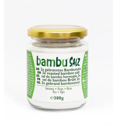 Bambu Salz Bamboezout Fijn 2X Gebrand (300 gr)