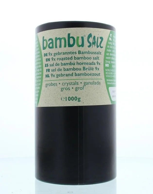 Bambu Salz Bamboezout Zeergrof 9X Gebrand (1000 gr)