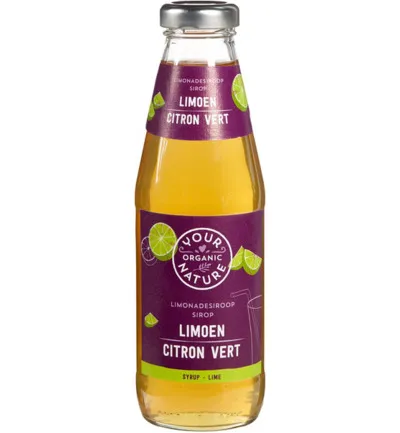 Your Organic Nature Limonadesiroop Limoen Bio (500 ml)