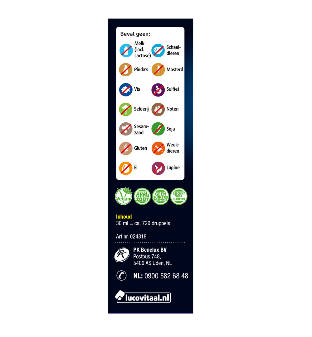 Lucovitaal CBD Olie 10% (30 ml) - image 3