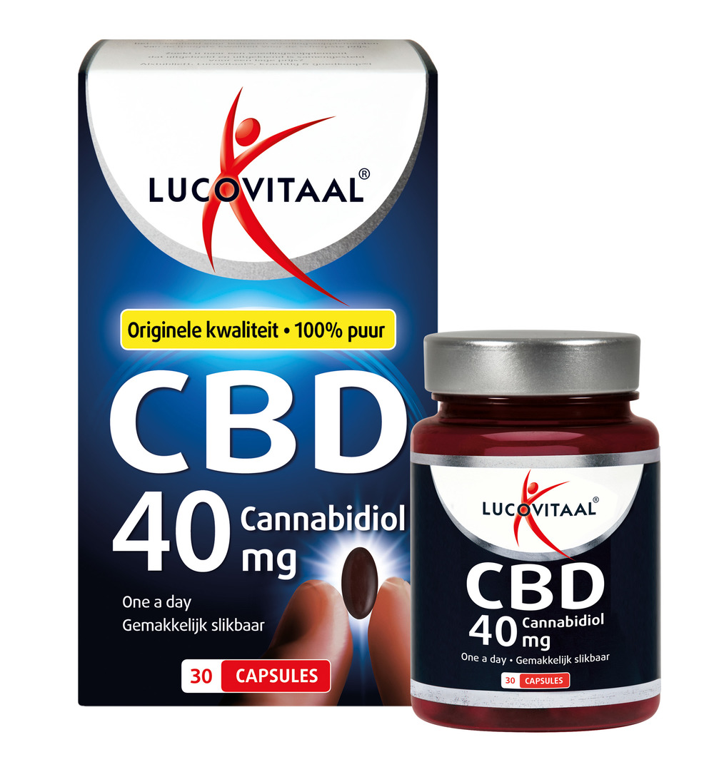 Lucovitaal CBD 40Mg (30 capsules) - image 3