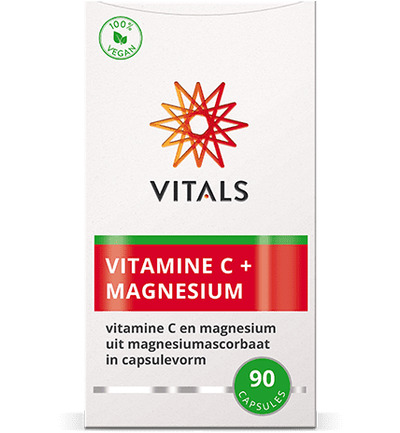 Vitals Vitamine C Met Magnesium (90 capsules) - image 2