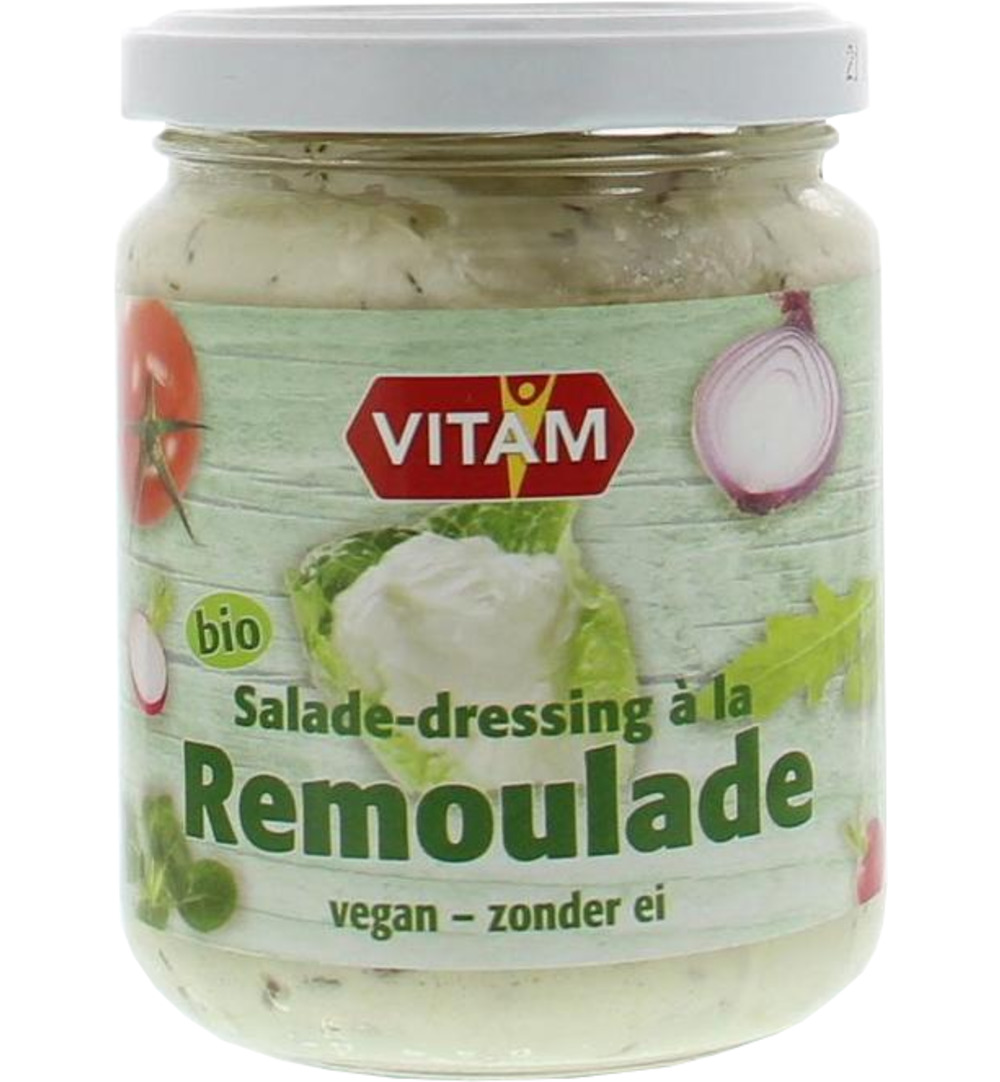 Vitam Saladedressing A La Remoulade Zonder Ei Bio (225 ml)