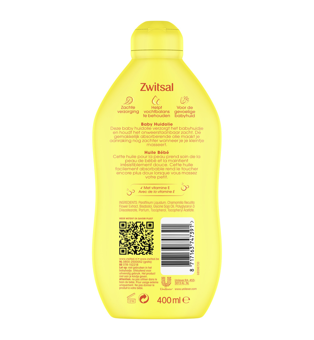 Zwitsal Babyolie (400 ml) - image 2
