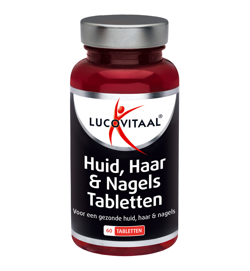 Lucovitaal Huid, Haar & Nagels Met Biotine (60 tabletten)