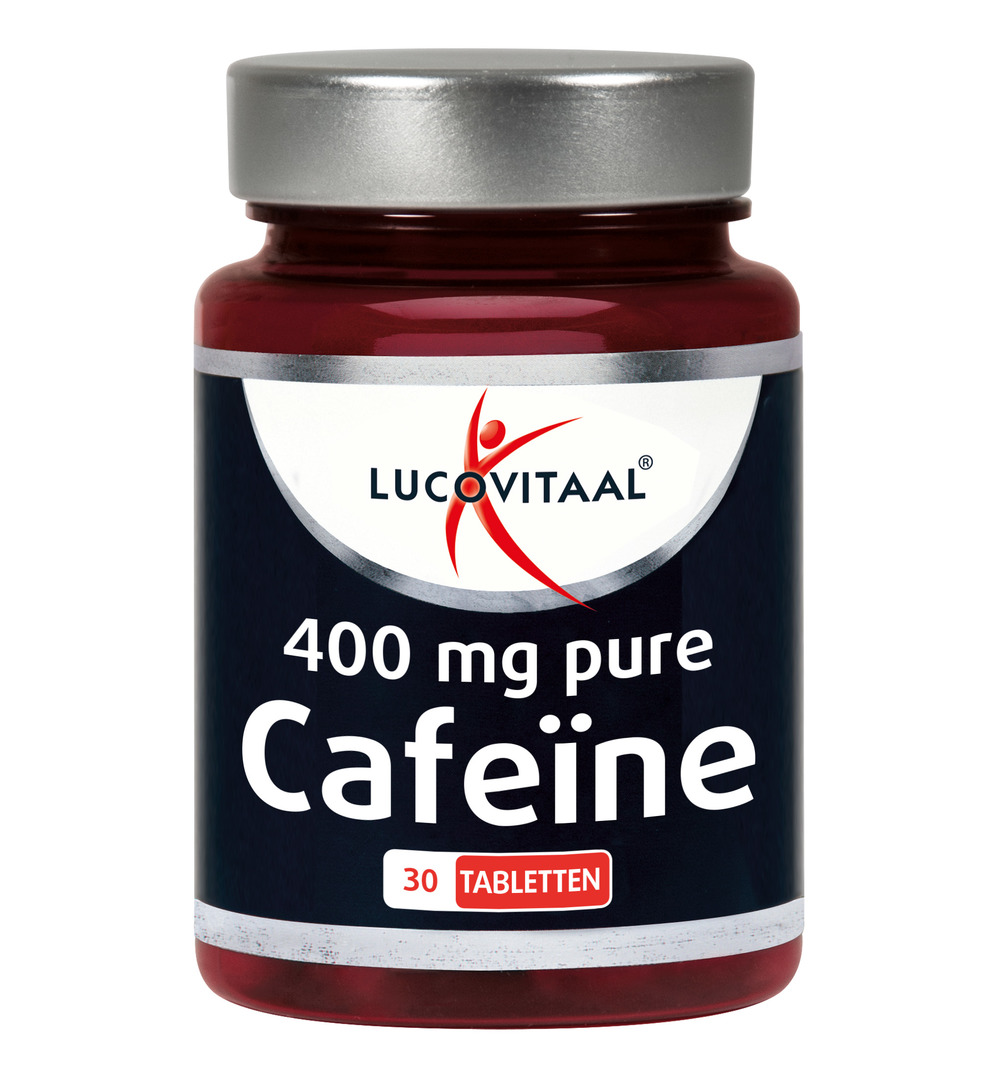 Lucovitaal Pure Cafeïne 400mg (30 tabletten)