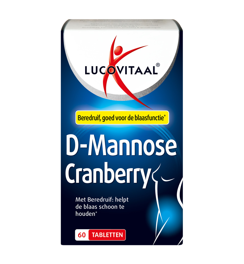 Lucovitaal D-Mannose Cranberry (60 tabletten)