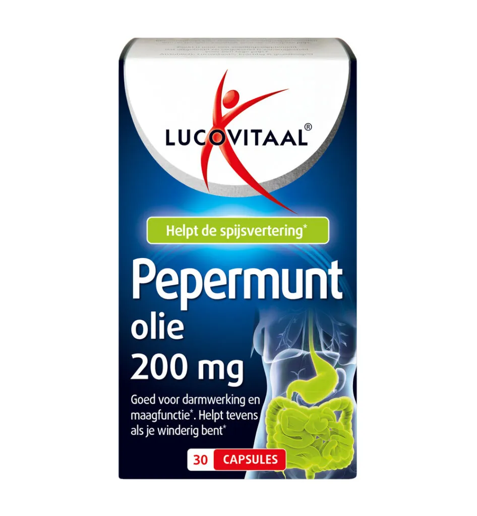Lucovitaal Pepermuntolie (30 capsules)