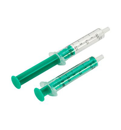 Spruyt Hillen Doseerspuit 3mlgroen (100 stuks)