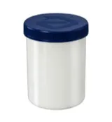 Spruyt Hillen Zalfflacon 170ml wit/blauw met dop (35 stuks)