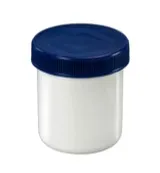 Spruyt Hillen Zalfflacon 40ml wit/blauw met dop (80 stuks)