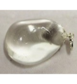 Ruben Robijn Edelsteenhanger bergkristal helder (1 stuk)