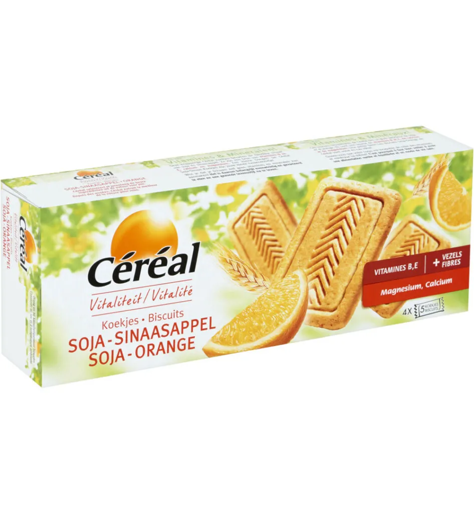 Céréal Koekjes soja/sinaasappel (280 gr)