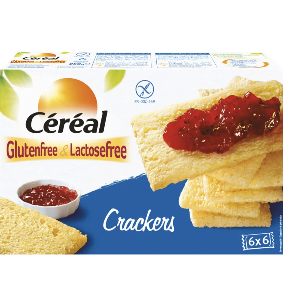 Céréal Crackers Glutenvrij (250 gr)