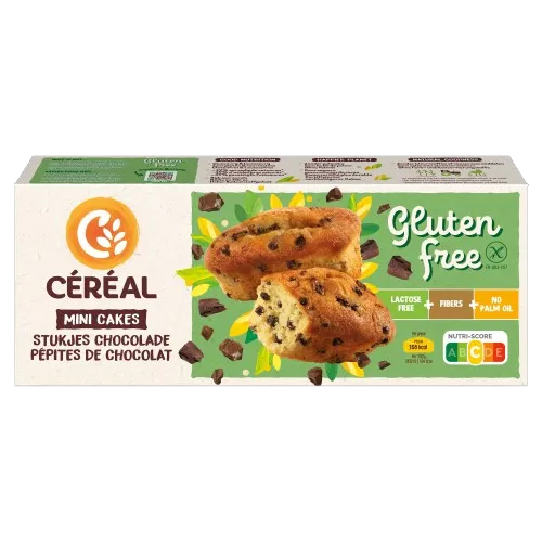 Céréal Cake mini choco glutenvrij (230 gr)