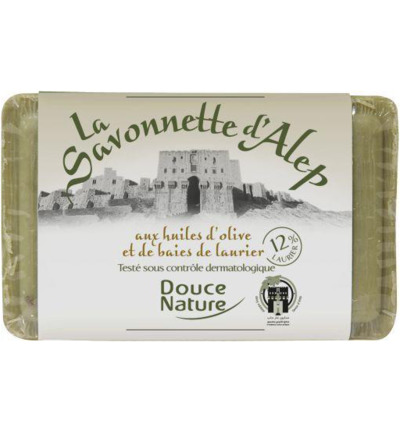 Douce Nature Toiletzeep Aleppo 12% bio (100 gr)
