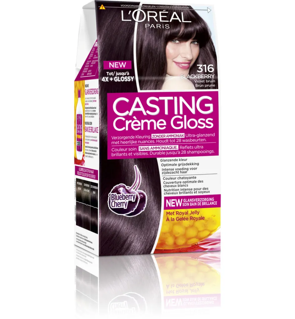 L'Oréal Casting Creme Gloss 316 Black Berry (1 set)