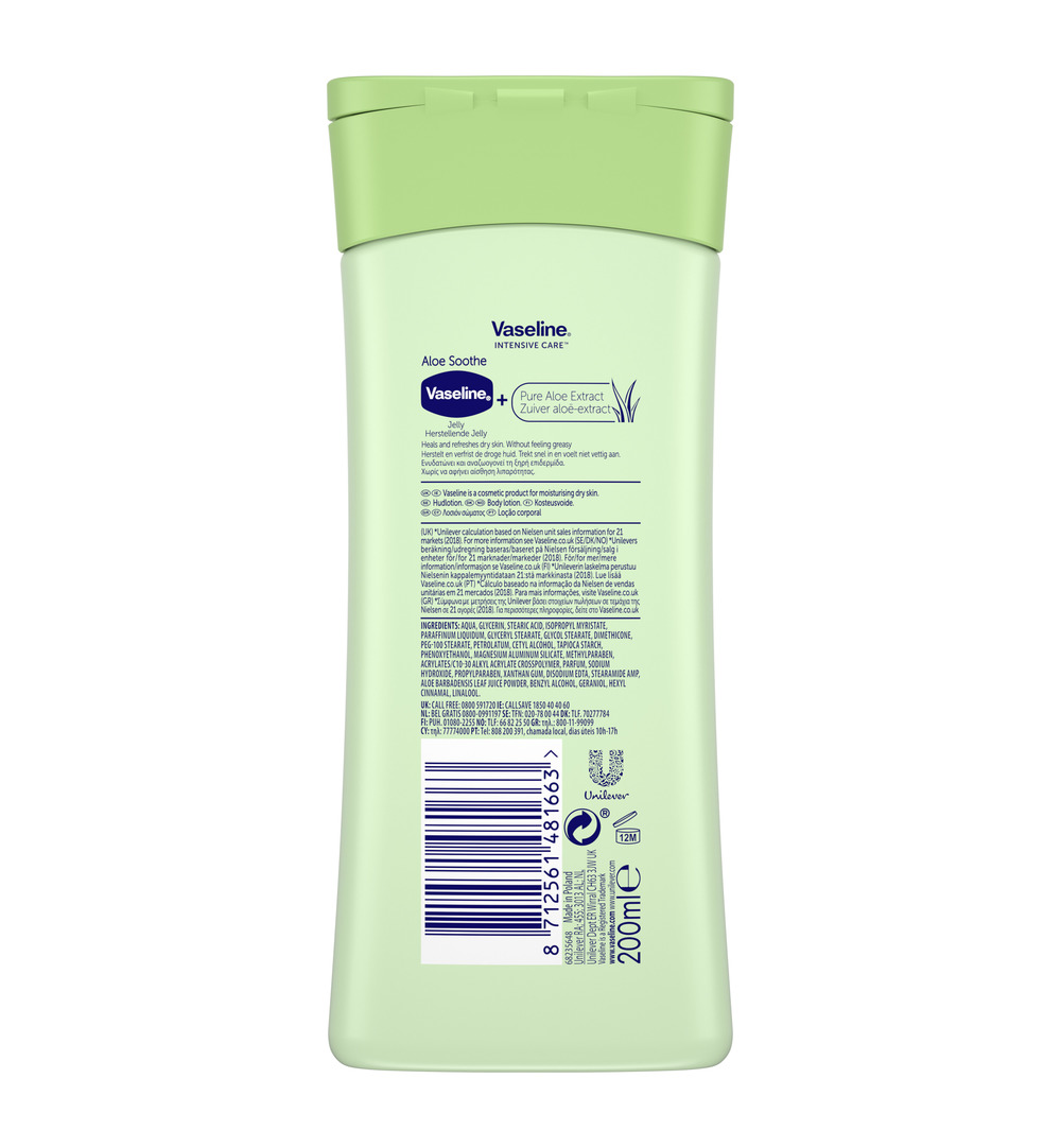 Vaseline Bodylotion aloe fresh (200 ml) - image 2