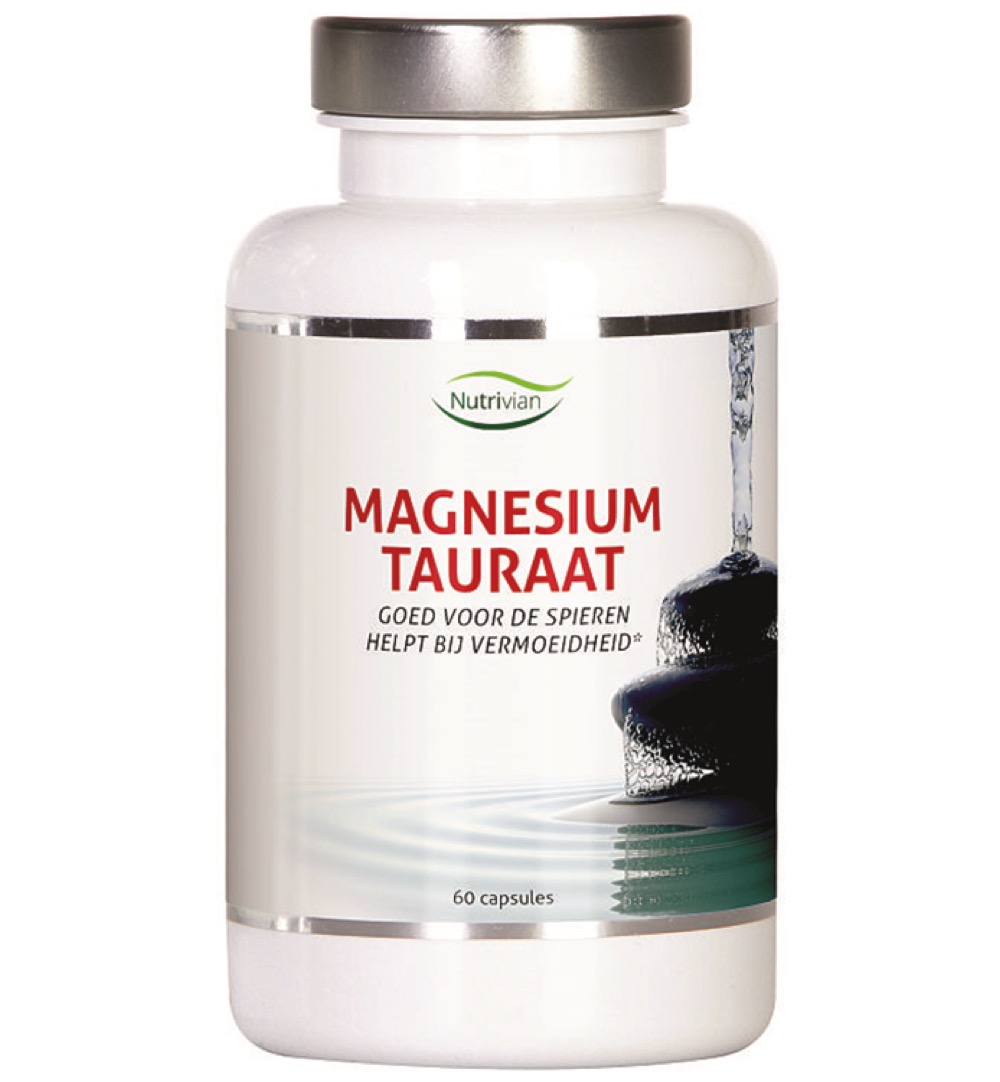 Nutrivian Magnesium Tauraat B6 (60 capsules)